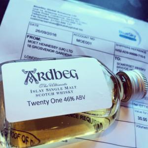 ardbeg 21yo committee release sample