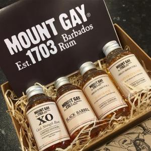 mount gay twitter tasting samples