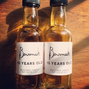Benromach10and15samp
