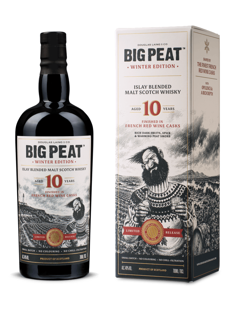 Big Peat Winter Edition 2026 bottle and carton